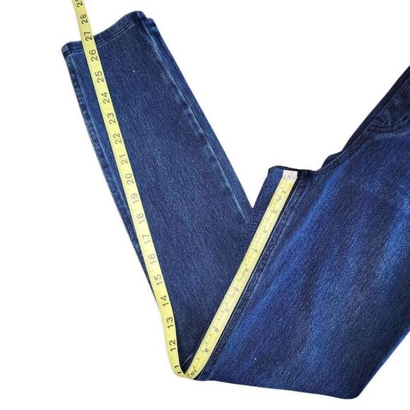 Spanx Women Jeans, Blue Denim Stretchy Pull-On Skinny Jeggings, Sz Small - Picture 5 of 10